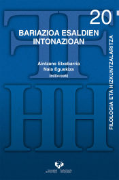 Portada de Bariazioa esaldien intonazioan