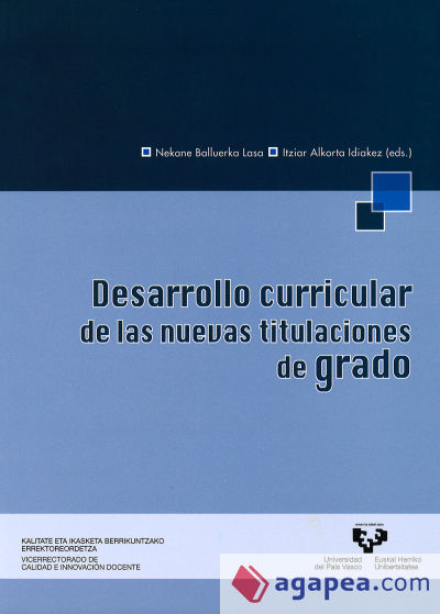 Desarrollo curricular de las nuevas titulaciones de grado