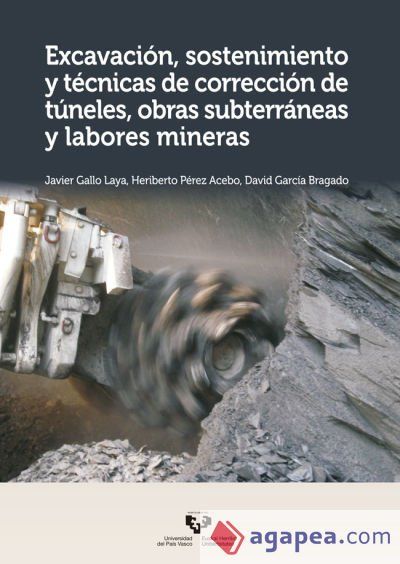 Excavación, sostenimiento y técnicas de corrección de túneles, obras subterráneas y labores mineras Excavación, sostenimiento y técnicas de corrección de túneles, obras subterráneas y labores mineras