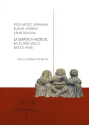 Portada de La cerámica medieval en el País Vasco (siglos VIII-XIII). Erdi aroko zeramika Euskal Herrian (VIII.-XIII. mendeak)