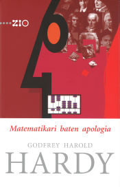 Portada de Matematikari baten apologia