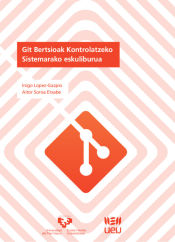 Portada de Git Bertsioak Kontrolatzeko Sistemarako eskuliburua