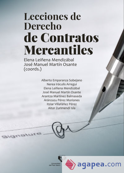 Lecciones de Derecho de contratos mercantiles