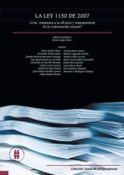 Portada de La Ley 1150 de 2007. ¿Una respuesta a la eficacia y transparencia en la contratación estatal?