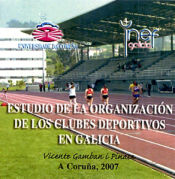 Portada de Estudio de la organización de los clubes deportivos en Galicia