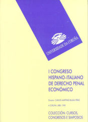 Portada de I Congreso hispano-italiano de Derecho Penal Económico. Actas