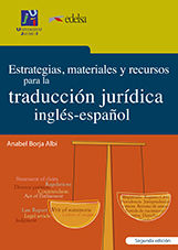 Portada de Estrategias, materiales y recursos para la traducción jurídica inglés-español