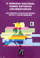 Portada de II Jornada nacional sobre estudios universitarios