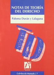 Portada de Notas de teoría del derecho