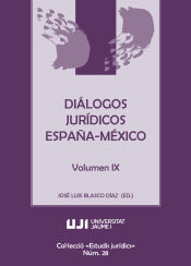 Portada de Diálogos jurídicos España-México