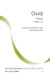 Portada de Tristes. Llibres I i II
