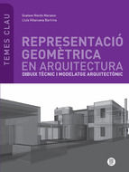 Portada de Representació geomètrica en arquitectura. Dibuix tècnic i modelatge arquitectònic (Ebook)