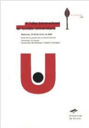 Portada de II Taller Internacional de Gesti&oacute;n Universitaria. Matanzas, 24-28 de enero de 2000