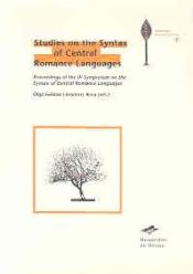 Portada de Studies on the syntax of Central romance languages