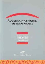 Portada de Àlgebra matricial: determinants