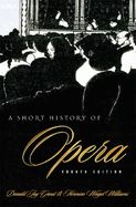 Portada de Short History of Opera