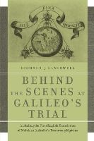 Portada de Behind the Scenes at Galileo's Trial