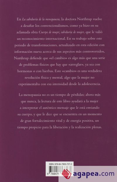 La sabiduría de la menopausia