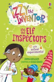 Portada de Izzy the Inventor and the Elf Inspectors