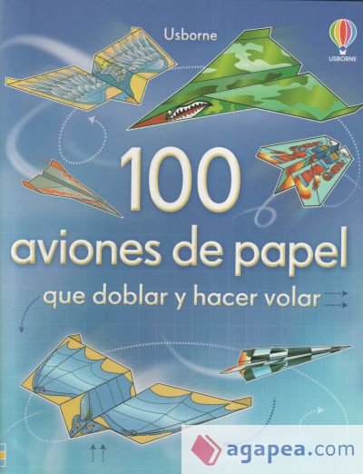 100 aviones de papel