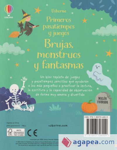 BRUJAS, MONSTRUOS Y FANTASMAS