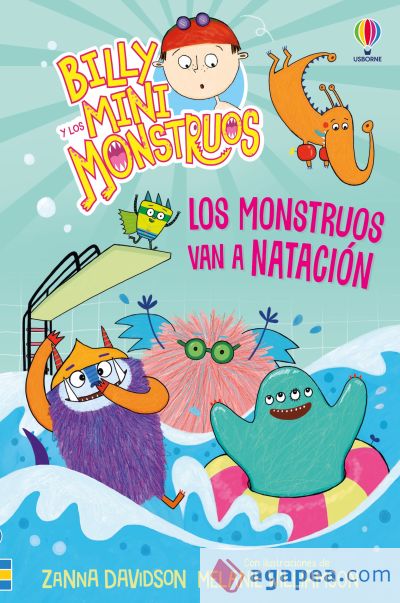 Los monstruos van a natación