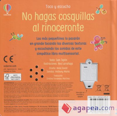 NO HAGAS COSQUILLAS AL RINOCERONTE