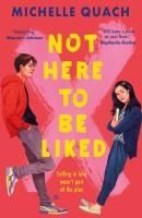 Portada de Not Here To Be Liked