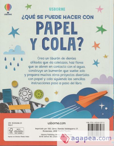 QUE SE PUEDE HACER CON PAPEL Y COLA?