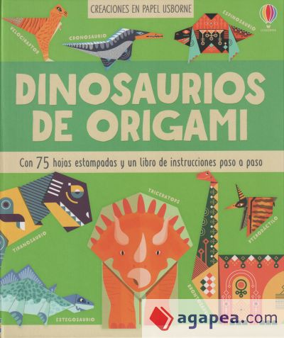 DINOSAURIOS DE ORIGAMI