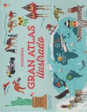 Portada de Usborne Gran Atlas Ilustrado