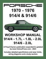 Portada de Porsche 914/4 & 914/6 1970-1976 Workshop Manual