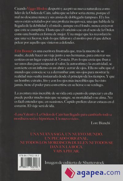 LA ORDEN DE CAÍN 1. EL PECADO EMPEZÓ CON UN MORDISCO