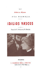 Portada de IDILIOS VASCOS