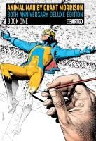 Portada de Animal Man by Grant Morrison Book One Deluxe Edition