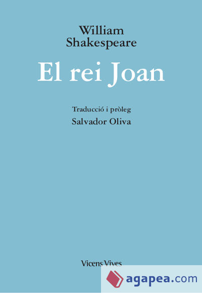 EL REI JOAN OBRES DE WILLIAM SHAKESPEARE