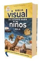 Portada de Nbla, Biblia Visual de Estudio Para Niños, Tapa Dura: Explora La Biblia: Personajes, Lugares E Historia