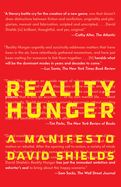 Portada de Reality Hunger: A Manifesto