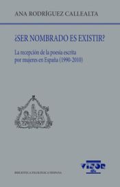 Portada de ¿Ser nombrado es existir?