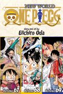 Portada de One Piece (Omnibus Edition), Vol. 23: Includes Vols. 67, 68 & 69