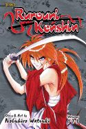 Portada de Rurouni Kenshin (3-In-1 Edition), Vol. 1: Includes Vols. 1, 2 & 3