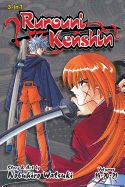 Portada de Rurouni Kenshin (3-In-1 Edition), Vol. 7: Includes Vols. 19, 20 & 21