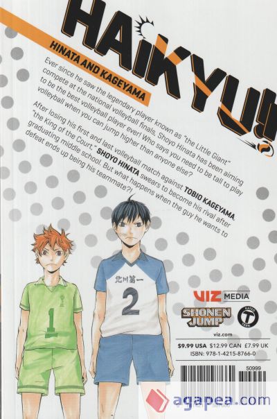 Haikyu!!, Vol. 1