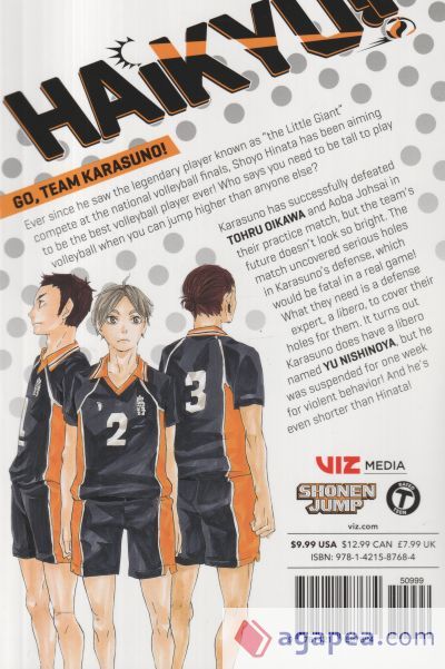 Haikyu!!, Vol. 3