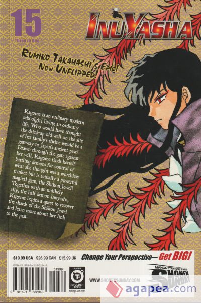 Inuyasha, Vol. 15 (Vizbig Edition)