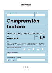 Portada de Entrelíneas 1. Comprensión lectora, estrategias y producción escrita