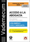 Vademecum Acceso a la abogacía. Volumen II. Parte específica civil-mercantil (4.ª edición)