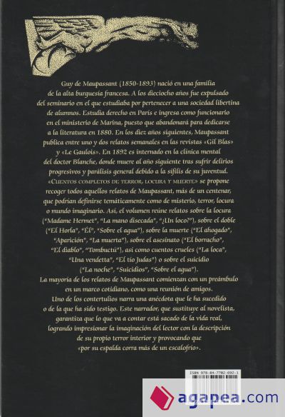 Cuentos completos de terror, locura y muerte