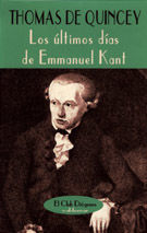 Portada de Los últimos días de Emmanuel Kant