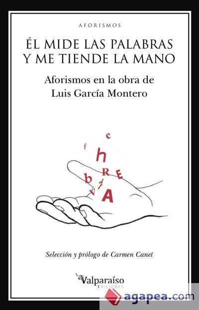 &Eacute;l mide las palabras y me tiende la mano